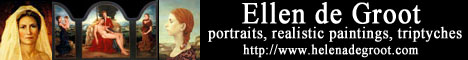 Ellen de Groot, a realistic painter, living in Amsterdam