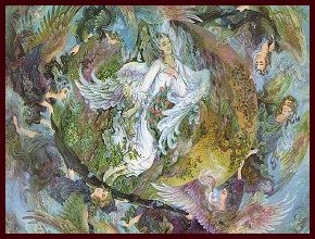 Persian Miniature by Mahmoud Farshchian
