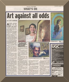 Media coverage of Katy's 'Modern Classics' Solo Exhibition