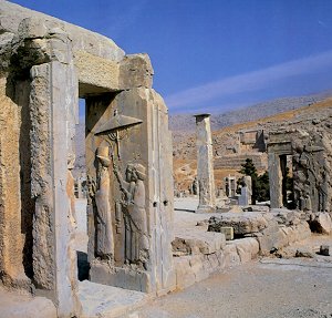 Hadish, Palace of Xerxes, seen from the North