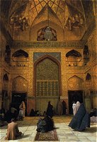 One of the entrances of the Imam Reza Shrine
