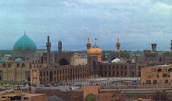 View of the Holy Precinct, Mashhad
