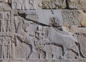 Detail from Western Staircase, Tachara
