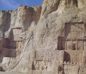The Achaemenian Tombs and Sassanian bas-reliefs