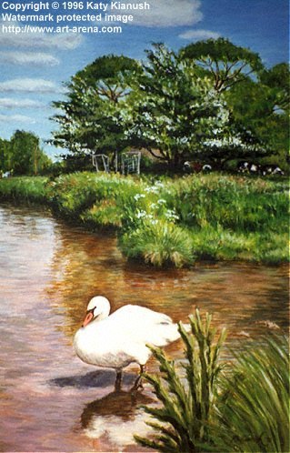 Resting by the Thames